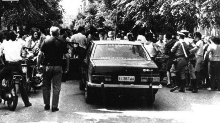 Strage Brigate Rosse a Salerno. Commemorazione dei poliziotti De Marco e Bandiera e del Caporale Palumbo