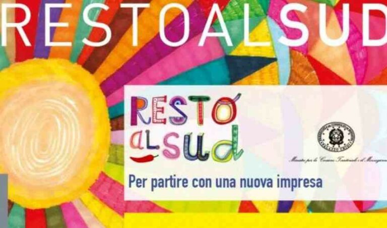 “Resto al sud”, ampliata la platea dei destinatari – a cura dello Studio Viglione Libretti