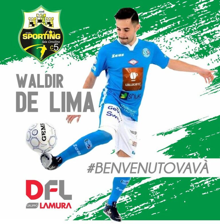 Calcio a 5. Colpo last minute per lo Sporting Sala Consilina, arriva Waldir De Lima, in arte Vavà