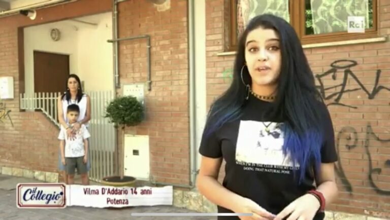 Al via questa sera su Rai 2 “Il Collegio”. Protagonista la giovane Vilma D’Addario di Potenza