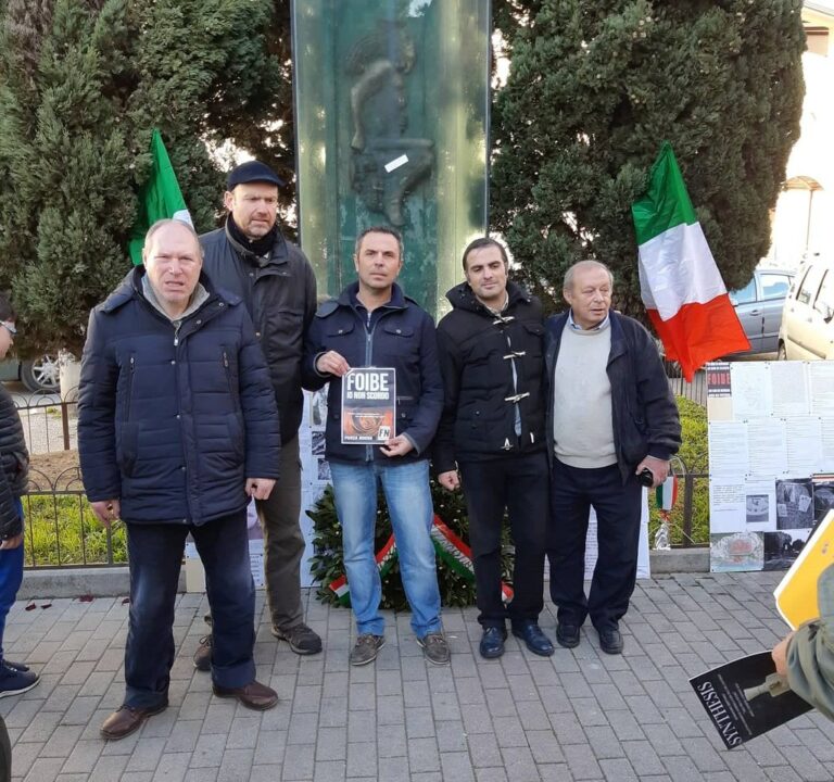 Foibe, il “Giorno del ricordo”. Forza Nuova Battipaglia:”Onore ai martiri!”