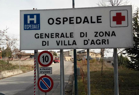 ospedale villa d'agri evidenza
