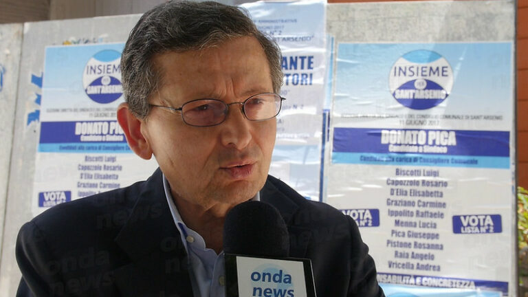 Sant’Arsenio: il sindaco Pica ritira le dimissioni. “Mi riservo di valutare la situazione amministrativa”