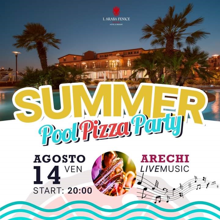 summer pool pizza araba fenice