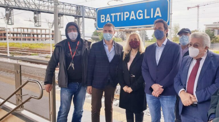 Da Battipaglia a Roma in un’ora e 50 minuti. L’Alta velocità è realtà con la prima fermata del Frecciargento