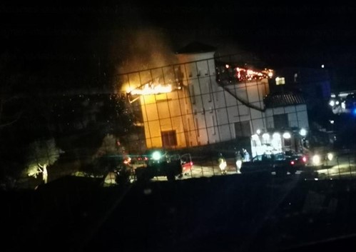 incendio sanza evidenza