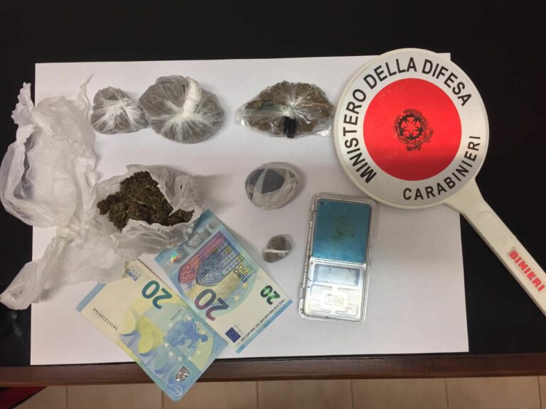 arresto droga campagna
