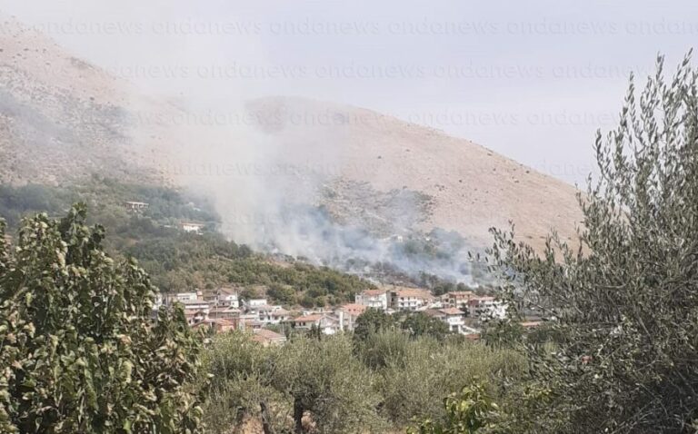 incendio monte san giacomo