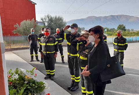 visita comandante vvf sala consilina EV