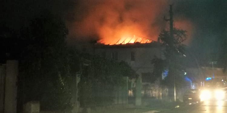 incendio mansarda ascea