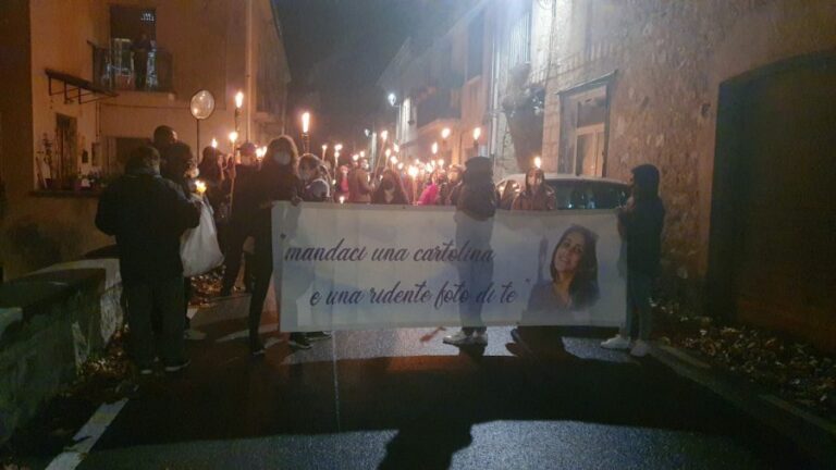 fiaccolata dora lagreca montesano