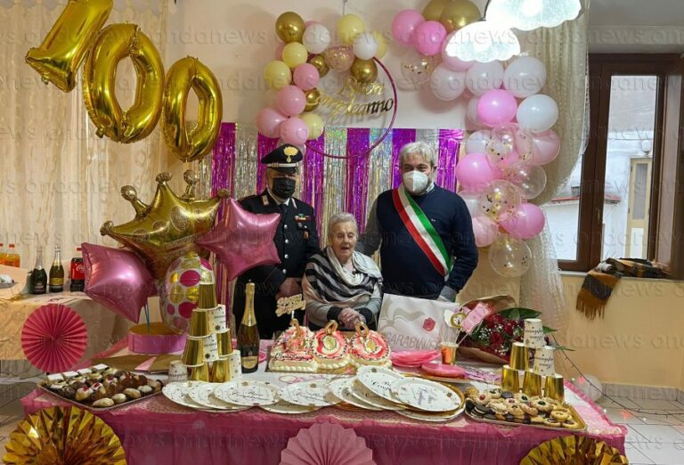 100 anni maria rosaria vecchio postiglione