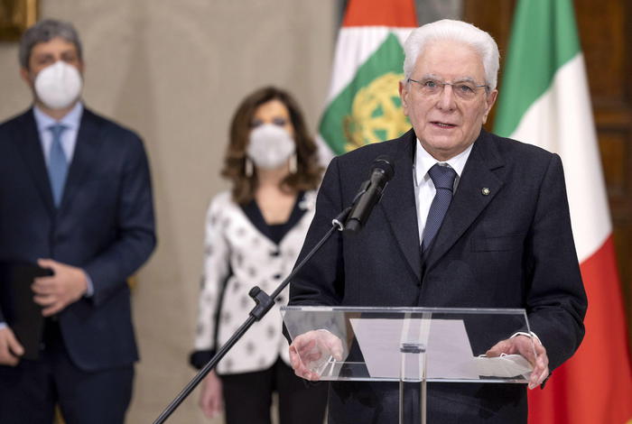 Re-elected Italian President, Sergio Mattarella