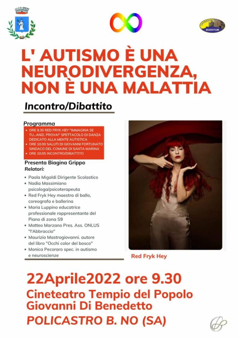 manifesto evento autismo santa marina