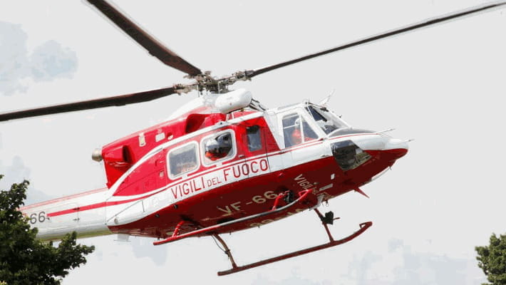 elicottero vigili del fuoco