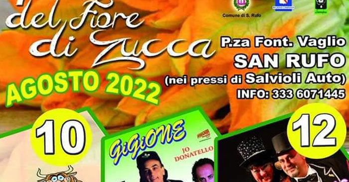 sagra fiore di zucca e pizza san rufo 2022 fb