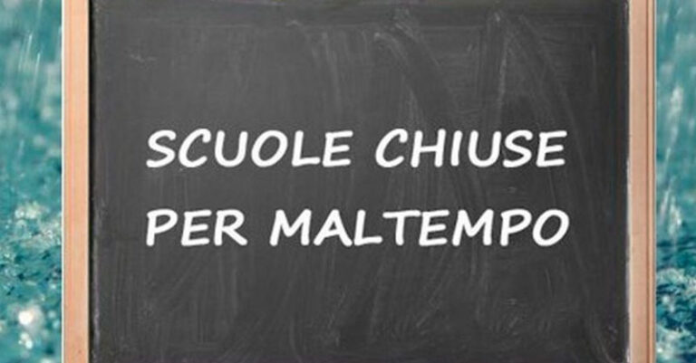 scuole chiuse maltempo fb 800