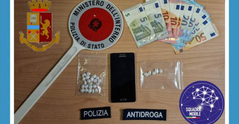 DROGA POTENZA ARRESTO