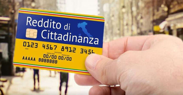 reddito di cittadinanza