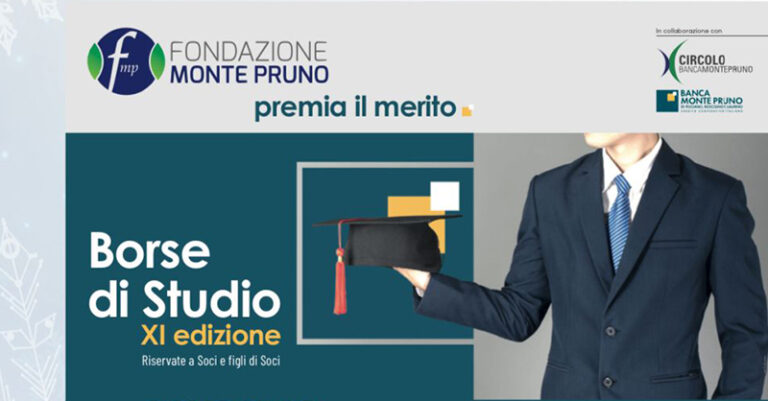 BORSE DI STUDIO FONDAZIONE MONTE PRUNO FB
