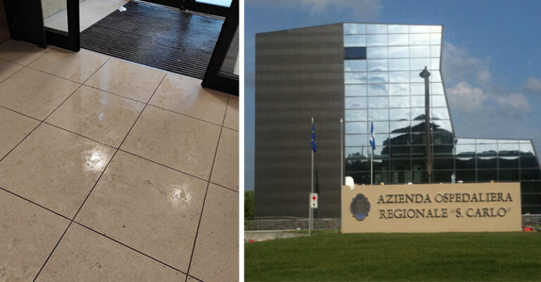 PERDITE ACQUA OSPEDALE POTENZA FB
