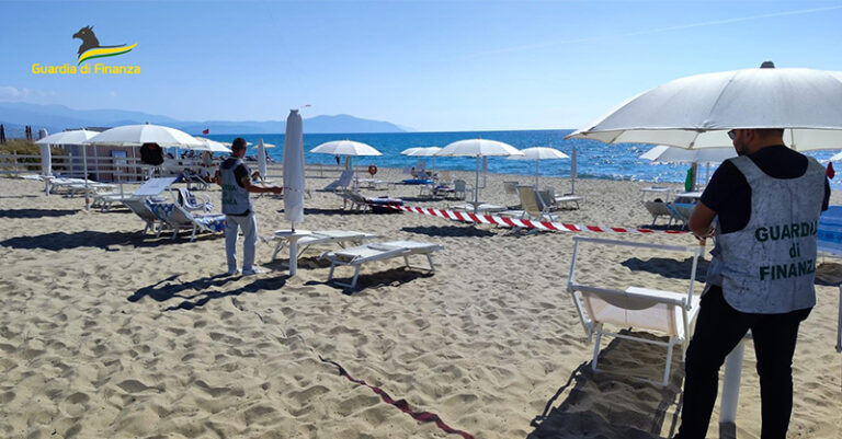 SEQUESTRI SPIAGGE FINANZA
