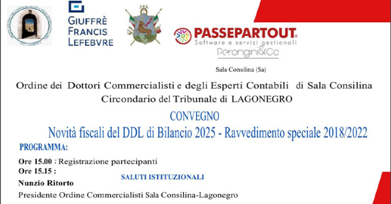 ordine commercialisti convegno 18 dicembre