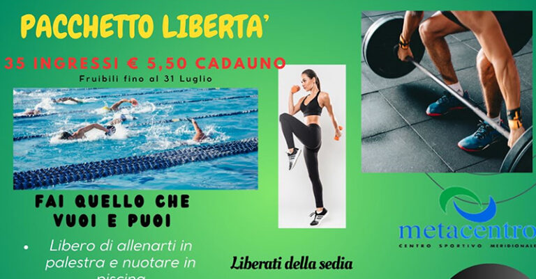 PACCHETTO LIBERTà META CENTRO FB