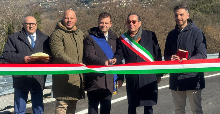 inaugurazione lo svincolo sulla bretella 585 lauria FB