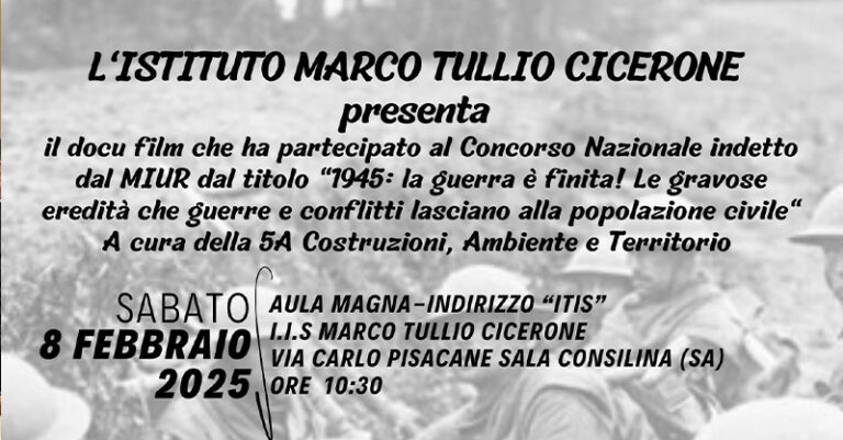 locanidna 1945 la guerra è finita cicerone sala consilina