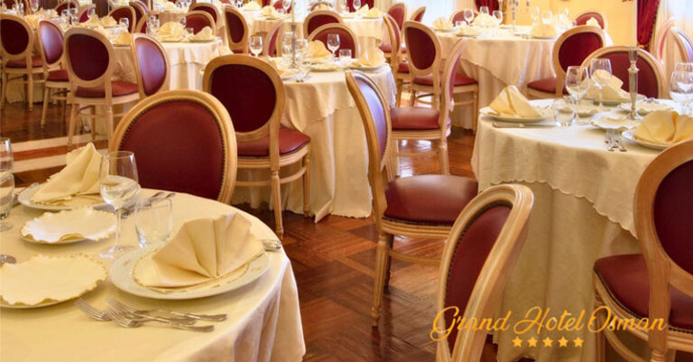 ristorante Danubio Grand Hotel Osman fb