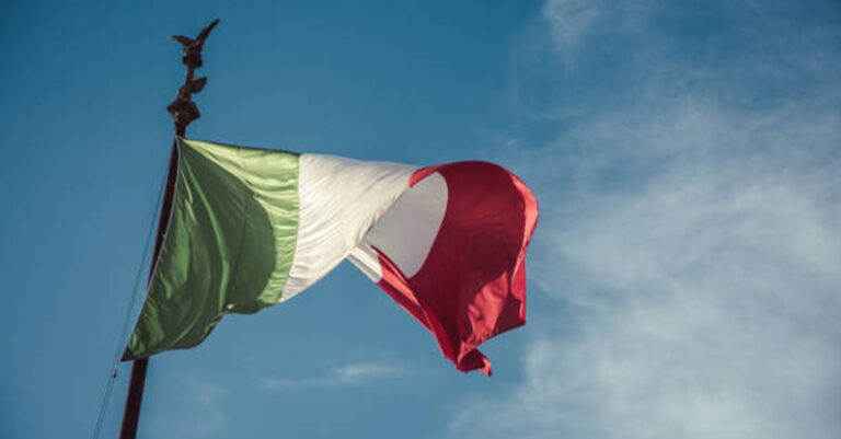 bandiera italiana