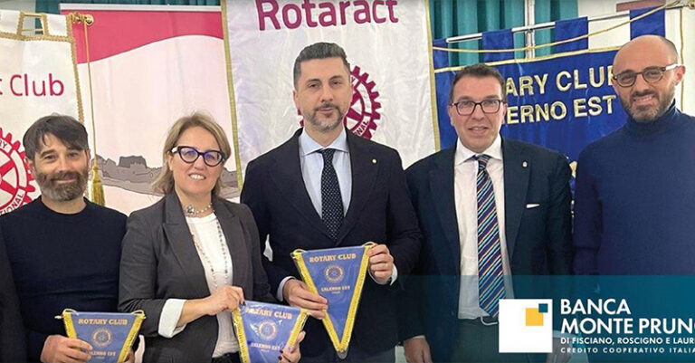 foto banca monte pruno rotaract salerno 1 aprile 25