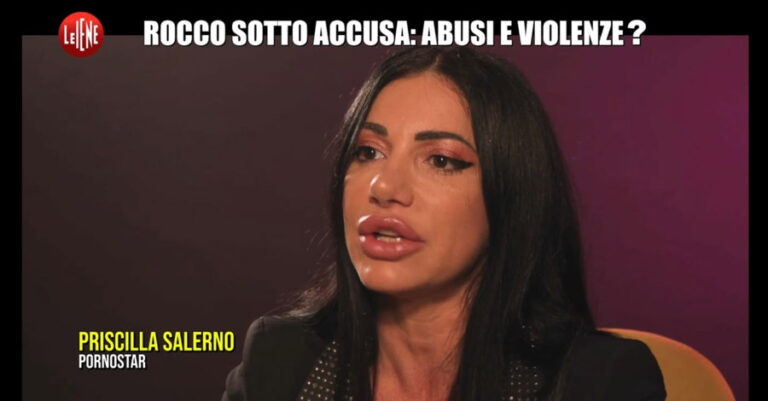 priscilla salerno le iene 29 aprile 2025