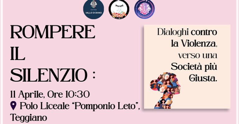 rompere il silenzio pomponio leto FB