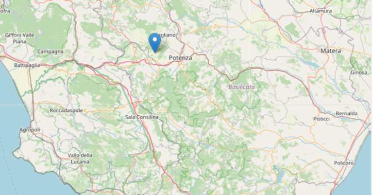 terremoto picerno 20 aprile